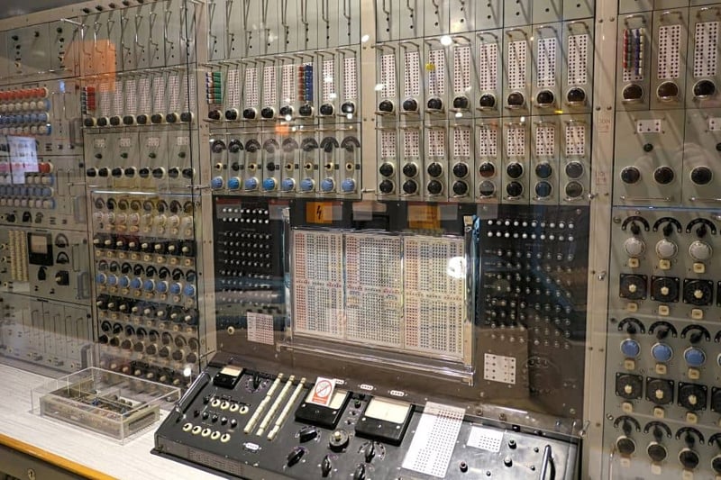 Photo of a mainframe computer from the early Digital Revolution in the 1960's (photo by zayacsk - stock.adobe.com)