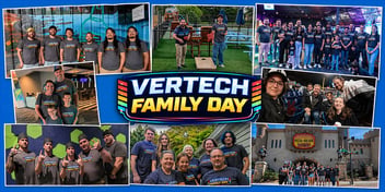Vertech Family Day collage (2026 group photos)