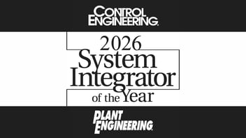 2025 System Integrator of the Year Winner logo courtesy Control Engineering and Plant Engineering