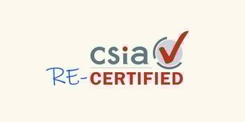 CSIA Recertified