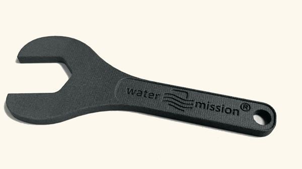 SonSet Solutions 3D printed cord grip wrench for Water Mission
