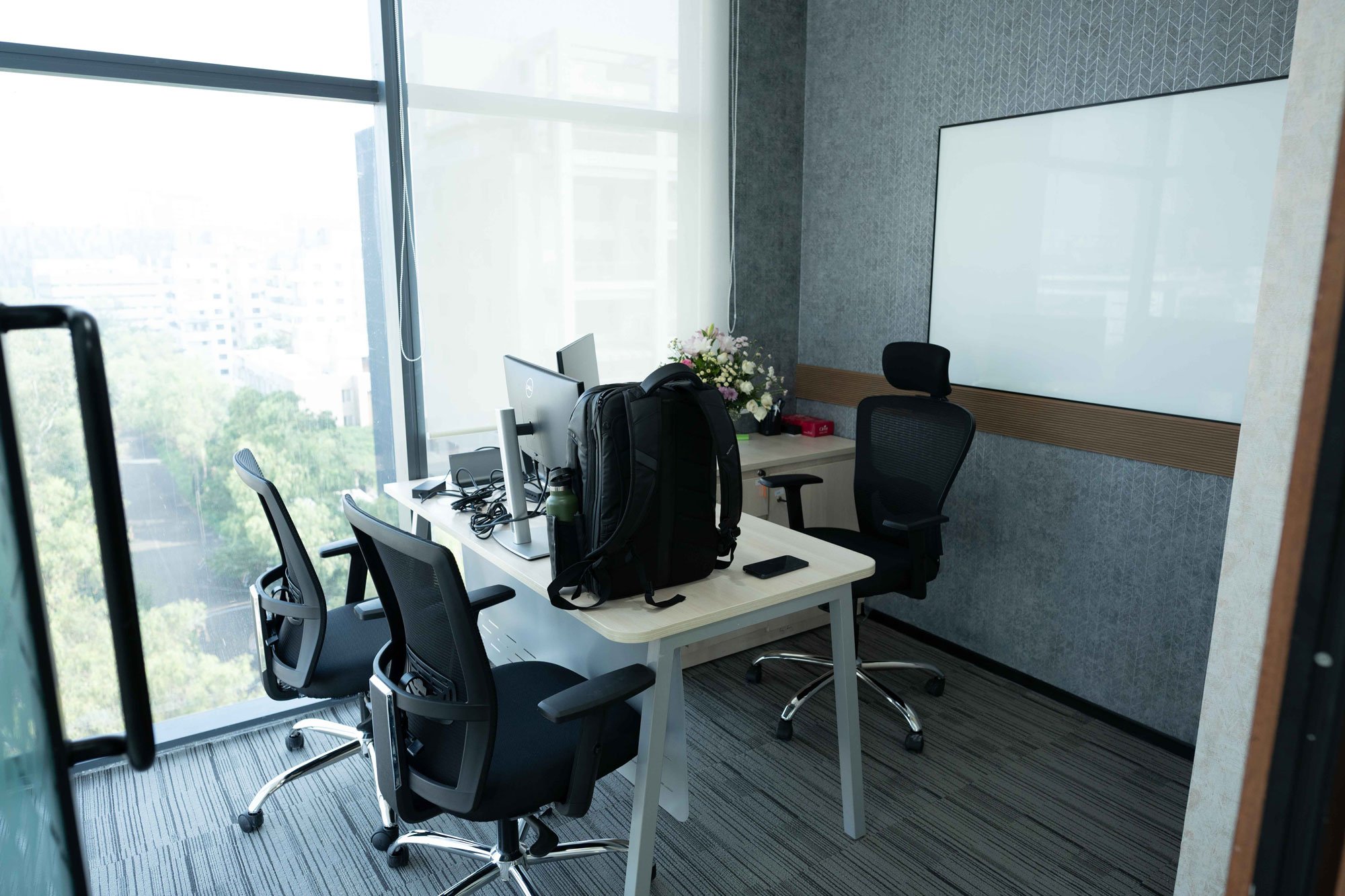Another office with an amazing view.