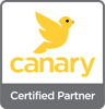  Canary Labs Certified Partner crest.