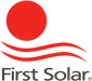 First Solar logo.