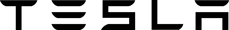 Tesla logo.