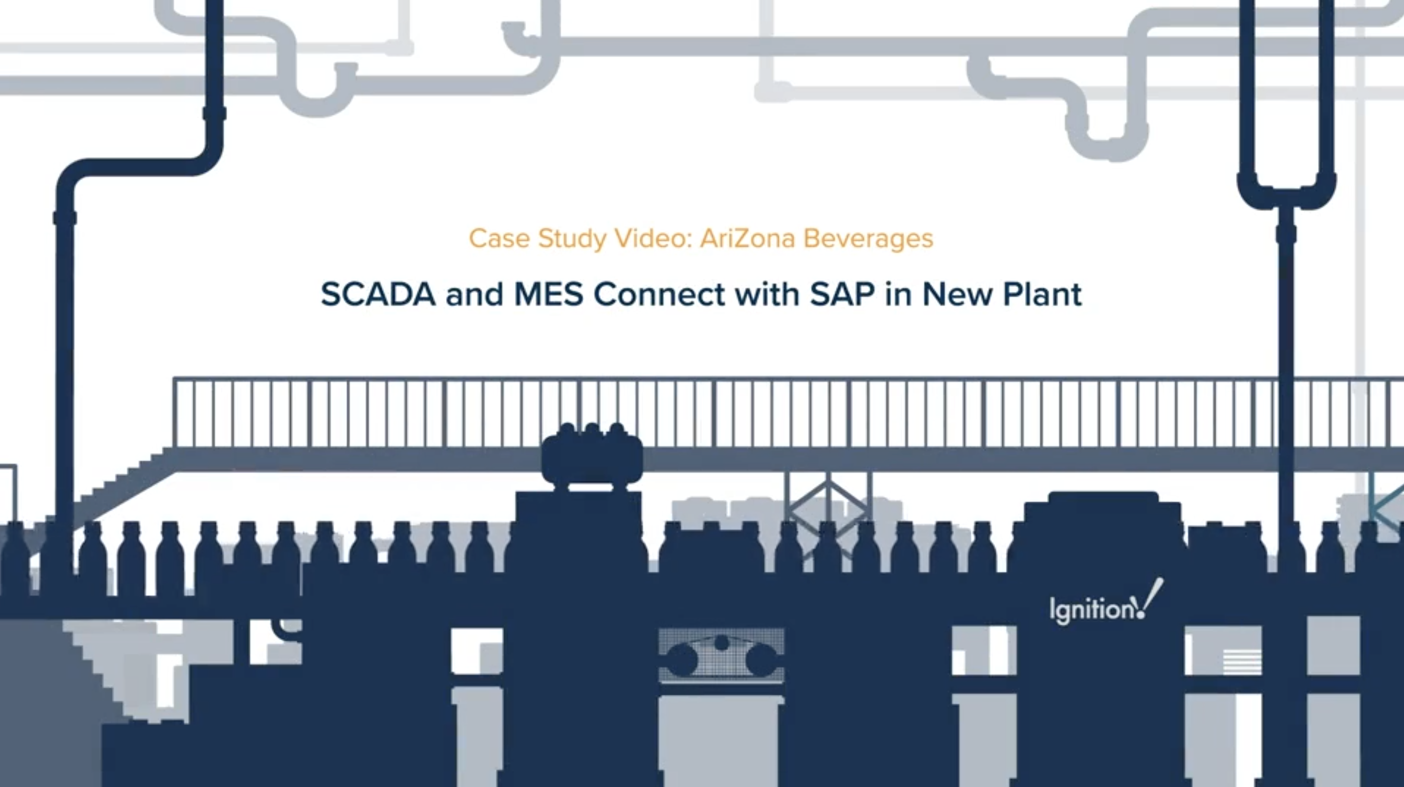 Arizona Beverages Case Study Video: SCADA and MES Connect with SAP in New Plant