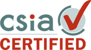 CSIA certification badge.