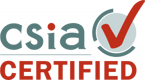 CSIA certification badge.
