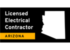 Licensed Electrical Contractor for Arizona badge.