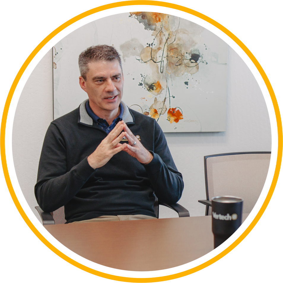 Titus Crabb, Vertech founder and President